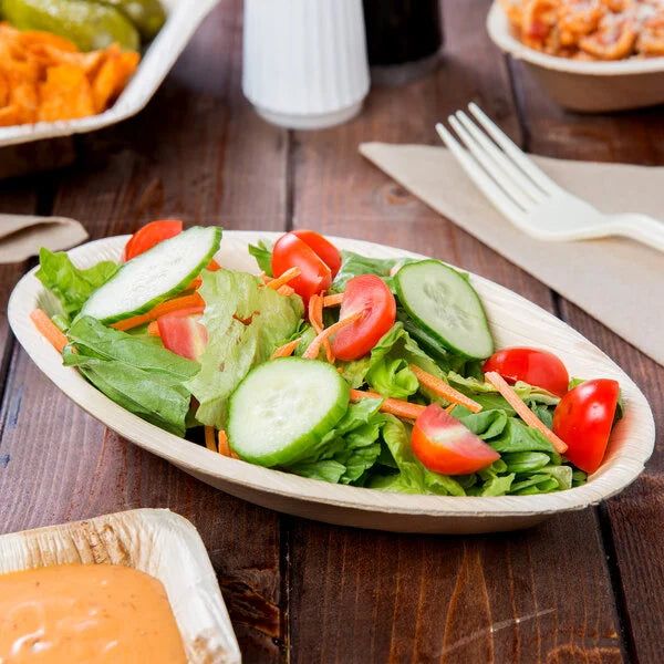 30cm Palm Leaf Salad Bowl 30 x 22cm